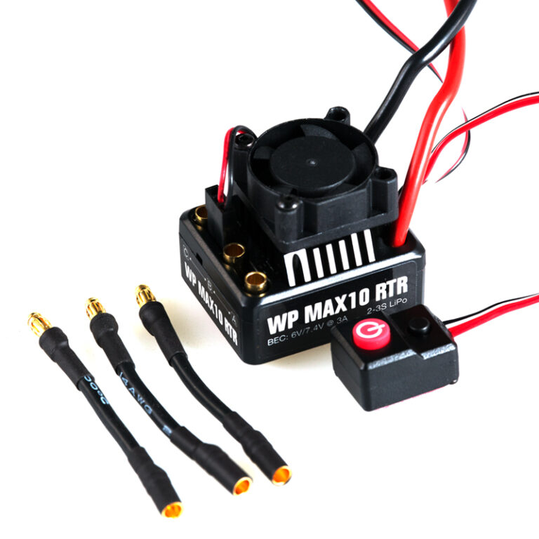 L6201 60A WATERPROOF ESC by Hobbywing (WP MAX10-RTR) - 流星株式会社