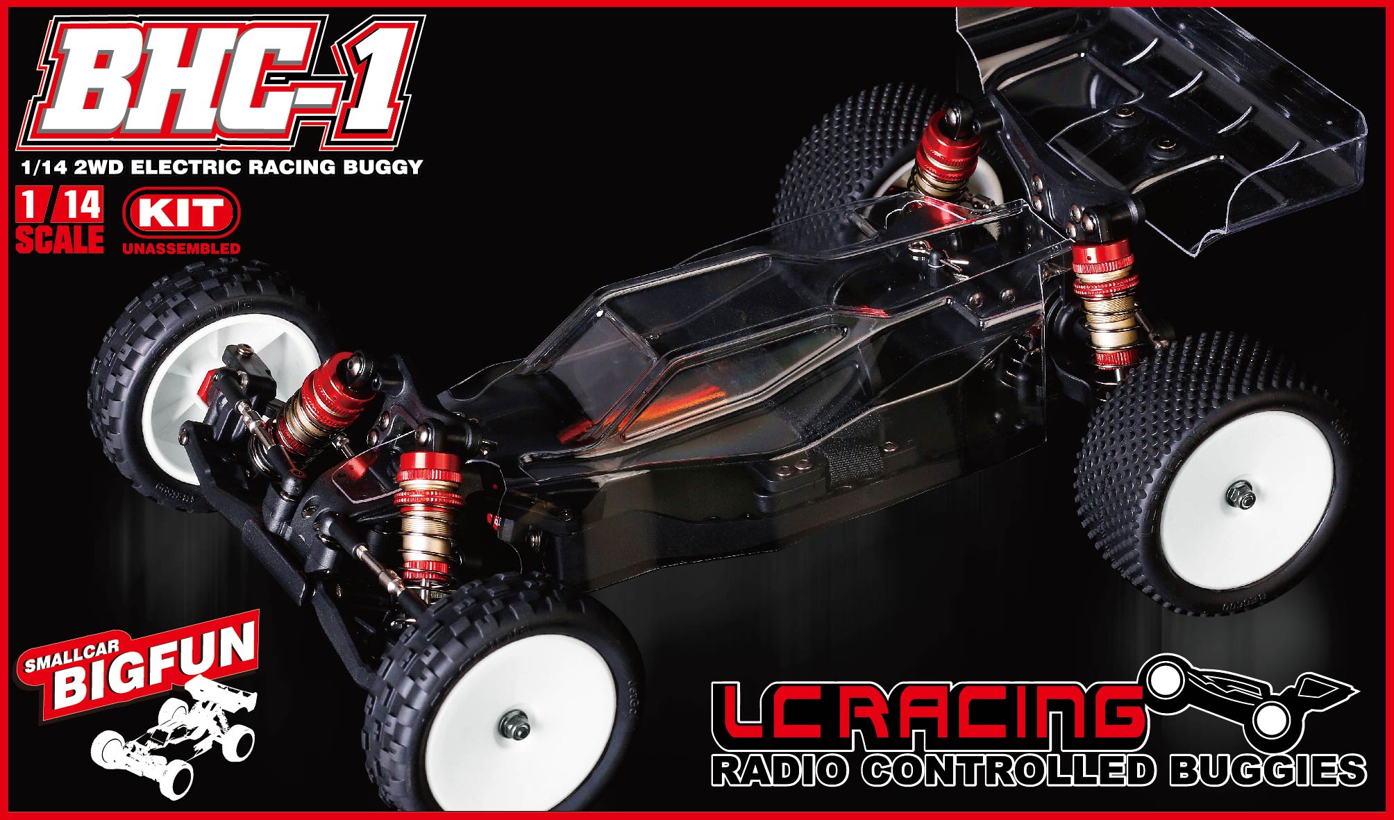 BHC-01 1/14 2WD バギーキット - 流星株式会社